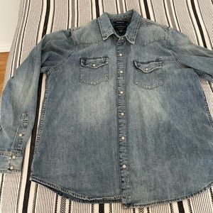 Lucky brand denim shirt - XL